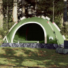zahrada-XL Kempingový stan pre 4 osoby zelený rýchloupínací 4004169