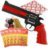 Kovová pištoľ na kapsle + 5x balenie kapslí (360ks) + Darček