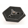 Manfrotto Hexagonal Adapter Plate normal with 1/4'' screw - Manfrotto 030-14 (030-14)