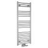 Aqualine ALYA vykurovacie teleso rovné 400x1188mm, stredové pripojenie, chróm, LLS308