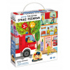Puzzle Takto funguje hasičský zbor, 40 dielikov, plagát, obrázky