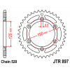 JT JTR897, počet zubov 45