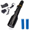 LED ZOOM CREE XM-L T6 Čierna LED LED (LED ZOOM CREE XM-L T6 Čierna LED LED)