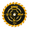 DeWALT DT1669 - Pílový kotúč Extreme® pre AKU píly DCS365, 184×16mm, 24 zubov