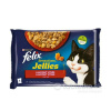 Felix Sensations Jellies hovädzie a kura v želé 4 x 85 g