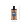 Olejový filter UFI 25.290.00