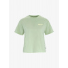 Tričko s potlačou dámske Fjallraven Archive Logo T-shirt - soft jade