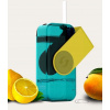 Asobu The Juicy Drink Box fľaša na pitie 290 ml Každodenné používanie Morská farba, Žltá Tritan