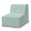 Dekoria Poťah na kreslo Lycksele, jednoduchý, pastelová modrá, Poťah na kreslo Lycksele, Madrid, 161-61