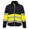 PORTWEST Bunda PW375, Hi-Vis Třída 1, softshellová, reflexní POR-PW375BKYXS XS Černá/žlutá