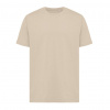 Tričko Iqoniq Kakadu relaxed fit z bavlny, hnedá desert, S