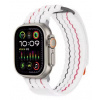eses Nylonový remienok pre Apple Watch - Bielá 42mm, 44mm, 45mm, 49mm