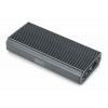 DIGITUS Obal USB 4.0 Typ C pre M.2 NVMe 40 Gbps SSD, hliníkový, beznástrojový (DA-71158)