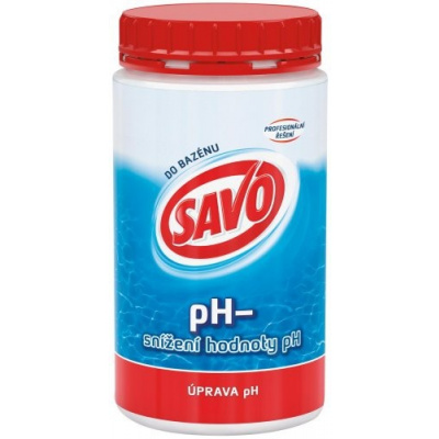 Unilever SAVO ph- prípravok do bazéna 1,2kg