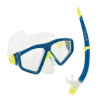 Šnorchel Aqua Lung Saturn Combo Jr - Transparent Blue - Jr