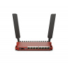 MikroTik Mikrotik L009UiGS-2HaxD-IN bezdrôtový smerovač Gigabit Ethernet Jednopásmové (2,4 ghz) Červená (L009UIGS-2HAXD-IN)