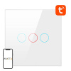 Inteligentný vypínač svetla WiFi Avatto TS02-EU-W3 3 Way TUYA (biely) 6976037360308