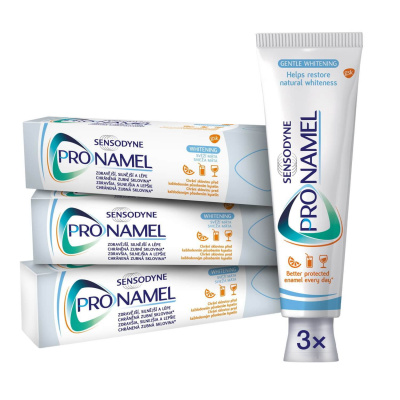 Sensodyne Pronamel Whitening zubná pasta 3 x 75 ml