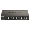 D-Link DGS-1100-08V2 sieťový prepínač Riadený L2 Gigabit Ethernet (10/100/1000) Čierna (DGS-1100-08V2/E)