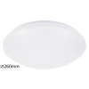 Plafond LED stropné svietidlo Povrchová montáž Kúpeľňové svietidlo 12W 900lm 4000K biela IP44 Industrial Lucas 3437 Rabalux
