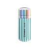 STABILO Pen 68 premium - fixky - 20 Zebrui v petrolejovej farbe - 20 rôznych farieb