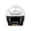 Sparco helma FLUX RJ, s homologací FIA, barva: bílá, velikost: M