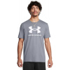 UNDER ARMOUR UA SPORTSTYLE LOGO UPDATE SS, šedá - L