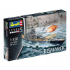 Revell Plastic ModelKit loď Battleship Bismarck 1:350