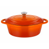 Silvercrest® Liatinový pekáč, 4,8 l (oranžová) (100393103)