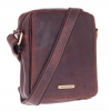 Sendi Design Pánska kožená taška cez rameno Sendi SD 52005 koňakovo hnedá