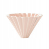 ORIGAMI DRIPPER NA PRÍPRAVU KÁVY PORCELÁNOVÝ M RUŽOVÝ