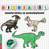 Dinosauři omalovánky so samolepkami Radka Kneblová