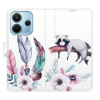 Flip pouzdro iSaprio na mobil Xiaomi Redmi Note 14 4G - Lazy day 02 s kapsičkami na karty (Knížkové flipové pouzdro iSaprio pro mobil Xiaomi Redmi Note 14 4G - Lazy day 02 - elegantní obal s kapsami,