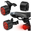 ZADNÁ CYKLISTICKÁ LAMPA ČERVENÁ LED USB AKUMULÁTOROVÁ 6 REŽIMOV NA ZADNÚ ČASŤ BICYKLA