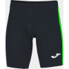 Joma Krátke legíny ELITE VII SHORT TIGHT BLACK-FLUOR GREEN Veľkosť: M