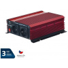 Napäťový menič GETI GPI 1012 12 V/230 V 1000 W s USB