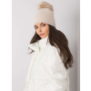 Factory Dámska čiapka Evi s brmbolcom - viac farieb Farba: Bežová, Veľkosť: UNI