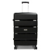 Veľký cestovný kufor na kolieskach polypropylén TSA 100l Madisson 43603 čierna