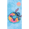 Osuška Stitch 140 x 70 cm Halantex 100 % bavlna Disney plážová