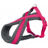 TRIXIE Nylonový postroj PREMIUM podšitý fuchsie M:hruď:45-80cm/25mm