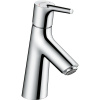 HANSGROHE Talis S páková umývadlová batéria s odtokovou súpravou s tiahlom, výška výtoku 68 mm, chróm, 72010000