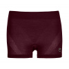 Ortovox nohavičky 120 Competition Light Hot Pants W | farba: dark wine, veľkosť: XS
