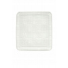 Kela KL-22360 Sprchová podložka KRETA PVC bílá 55 x 55 cm