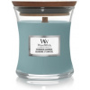 Woodwick vonná malá sviečka Evergreen Cashmere 85g, 85g