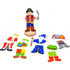 Bigjigs Toys magnetické obliekacie puzzle Mystické postavy