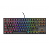Genesis herná mechanická klávesnica THOR 303/TKL/RGB/Outemu Peach Silent/Drôtová USB/US layout/Čierna (NKG-1881)
