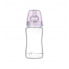 Lovi Dojčenská fľaša sklo Diamond Glass 250ml 3m+ Baby Shower girl