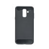 Kryt Carbon pre Samsung A600 Galay A6 (2018) čierny.