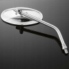 Motocyklové zrkadlo ADJUSTABLE OVAL, Ľavá aj Pravá strana, nastaviteľné, ch