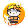 Teknofun Stolová lampa Naruto Shippuden Hello Kitty Naruto 30 cm